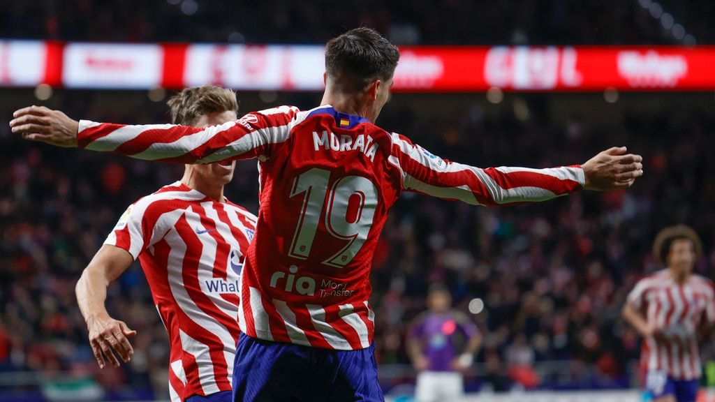 Atlético de Madrid 3-0 Valladolid: Gol de Morata