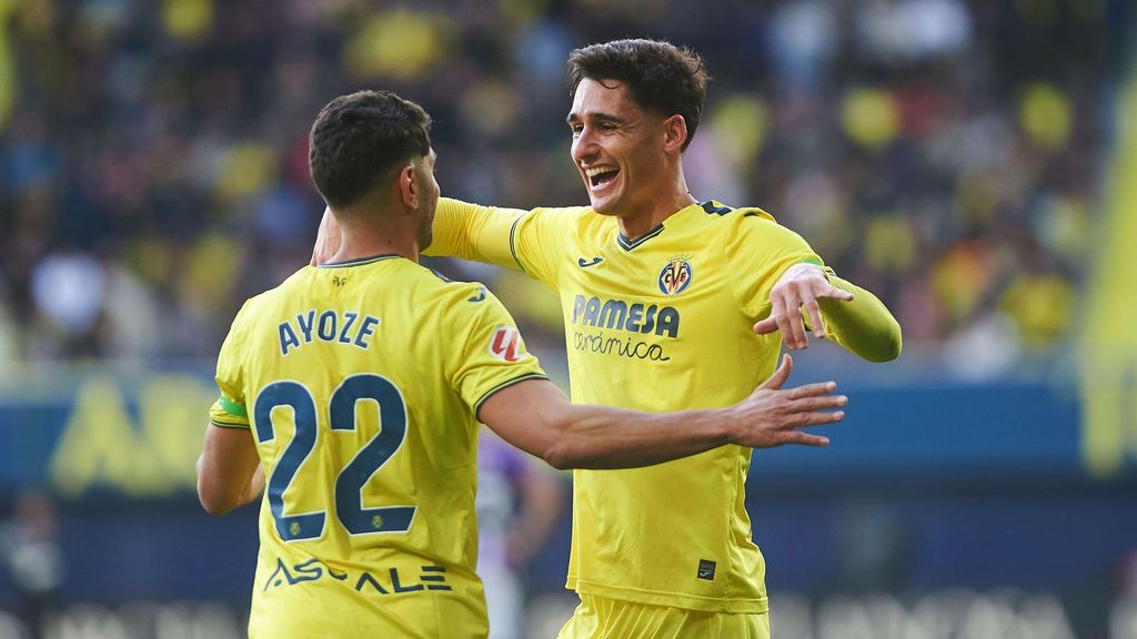 Villarreal 5-1 Valladolid: resumen del partido