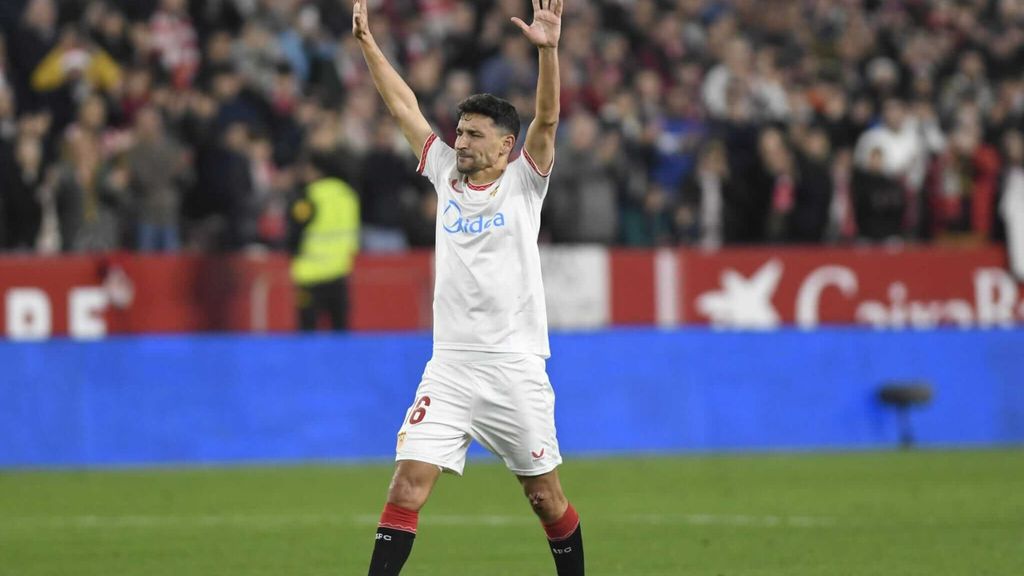 El último partido de Jesús Navas en el Sánchez-Pizjuán