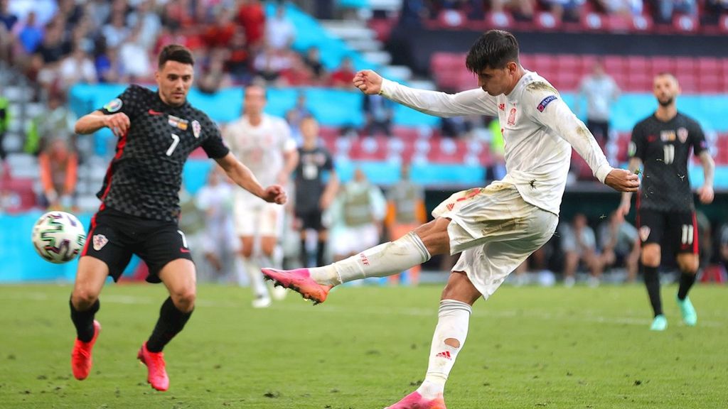(MEDIASET) Croacia 3-4 España: Gol de Morata