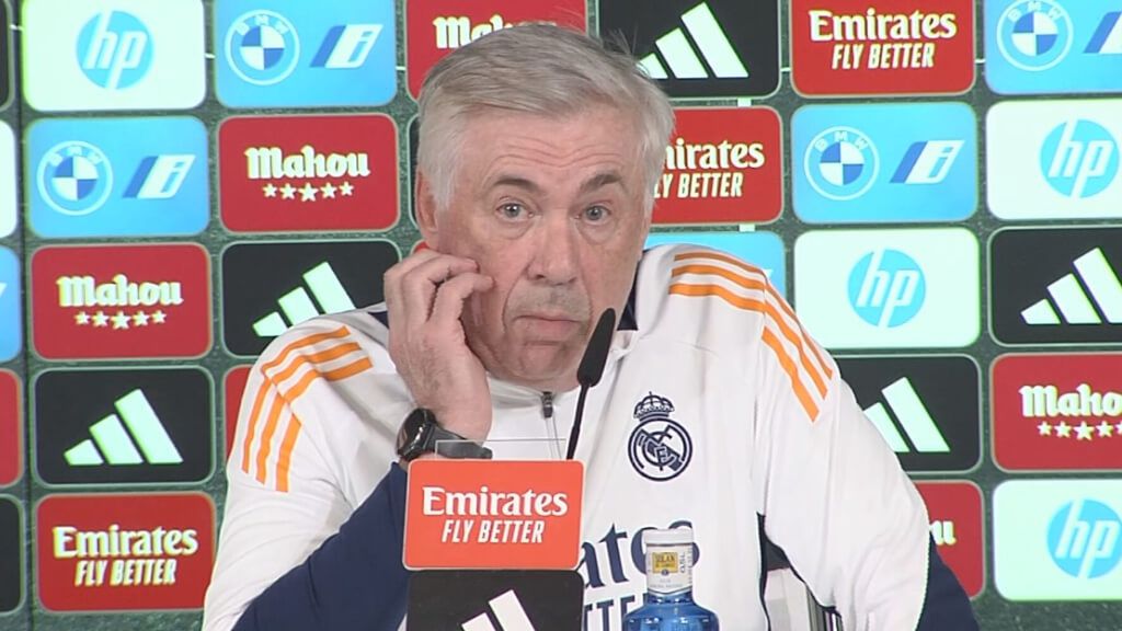 Carlo Ancelotti confirma la baja de Kylian Mbappé para la Copa del Rey: "Tiene un hematoma en el gemelo"