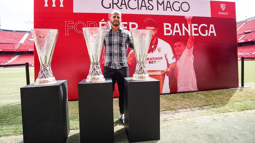 Así fue el adiós de Éver Banega del Sevilla, la despedida más emocionante.