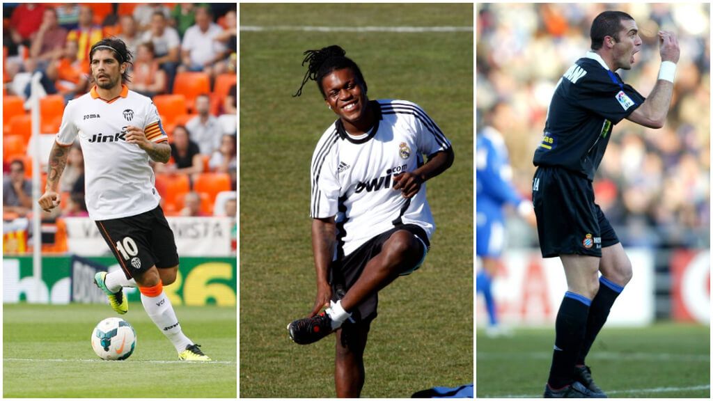 Ever Banega, Royston Drenthe y Walter Pandiani, protagonistas también fuera del campo.