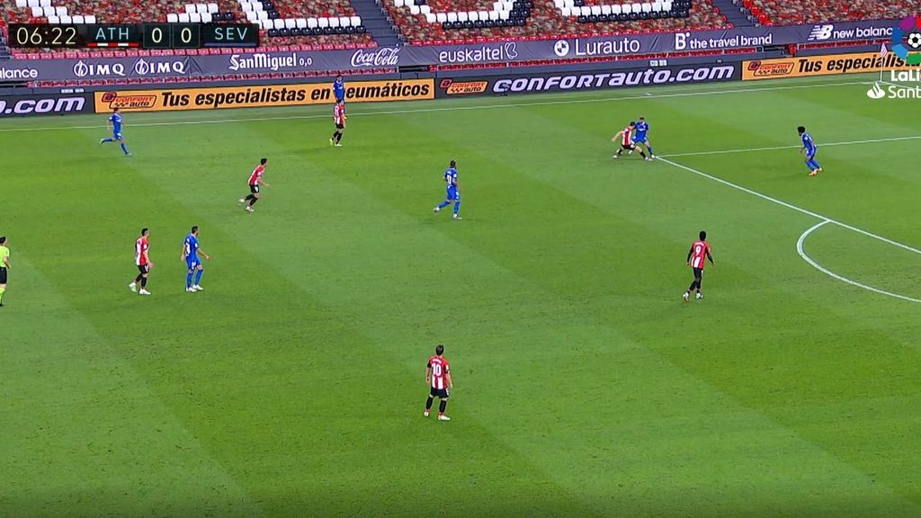 Athletic 1-2 Sevilla: Regate de Banega