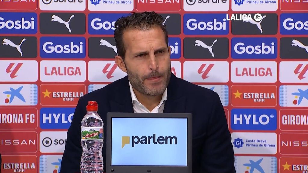 Baraja, cabreado por el partido de Girona