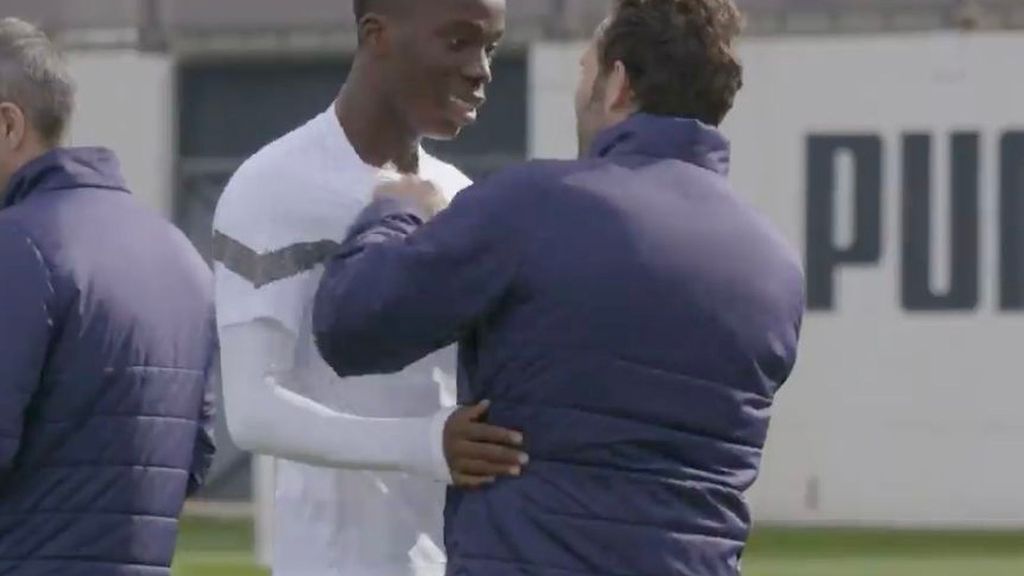 Baraja explica entre risas a Ilaix su agarrón en Mestalla