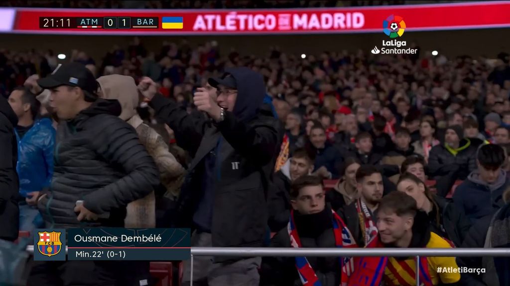 Atlético 0-1 Barcelona: Gol de Dembélé