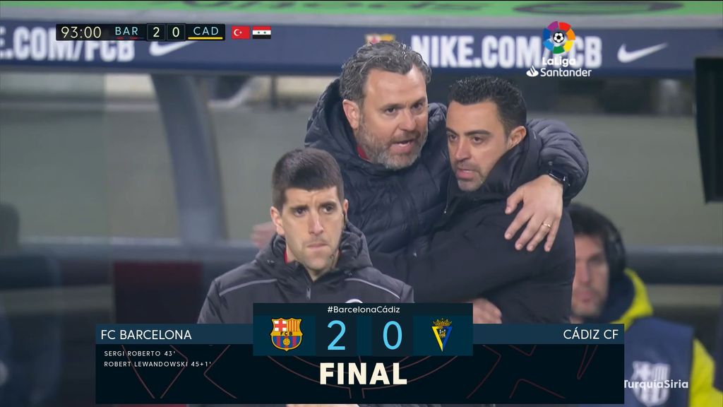 Barcelona 2-0 Cádiz: Resumen del partido