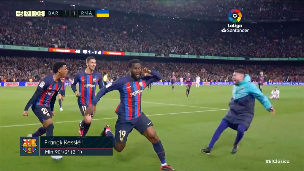 Barcelona 2-1 Real Madrid: Resumen del partido