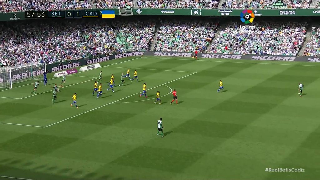 Betis 0-2 Cádiz: Resumen del partido