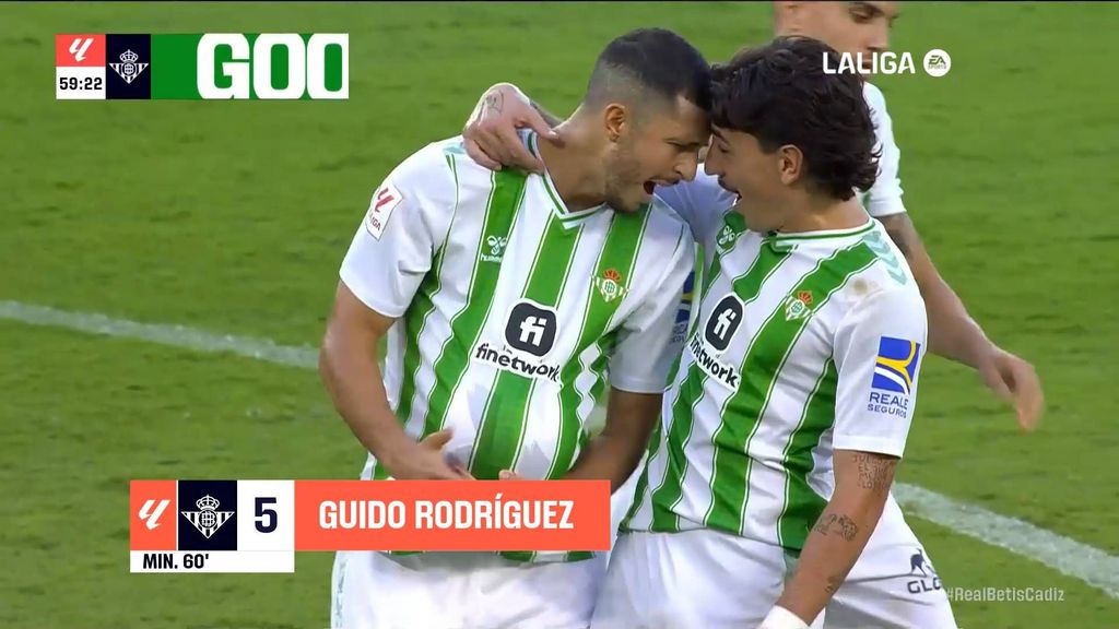 Betis 1-1 Cádiz: Resumen del partido
