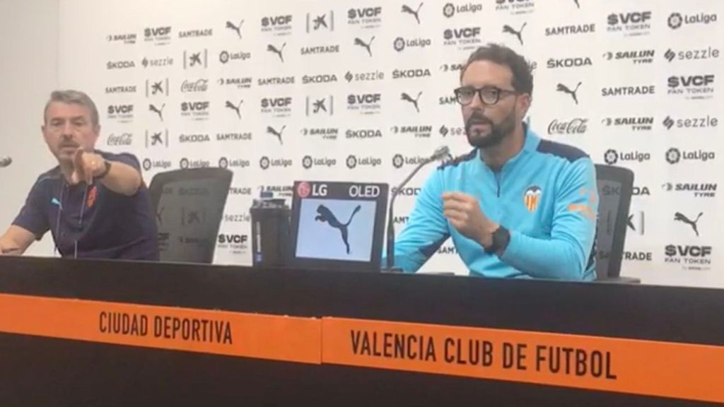 Bordalás analiza en sala de prensa los problemas físicos de Thierry Correia, Lato y Koba