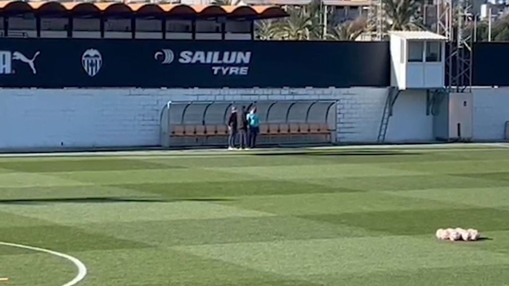 Bordalás, Anil Murthy y Corona escenifican el consenso en paterna