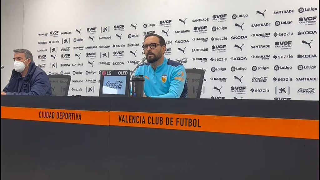 Bordalás repasa las bajas y dice que Gabriel está bastante bien