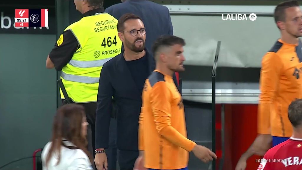 Athletic 2-2 Getafe: Expulsión de Bordalás