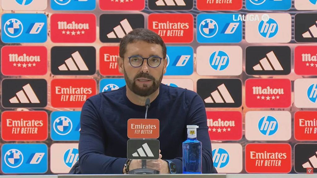 José Bordalás, en rueda de prensa tras el partido contra el Madrid