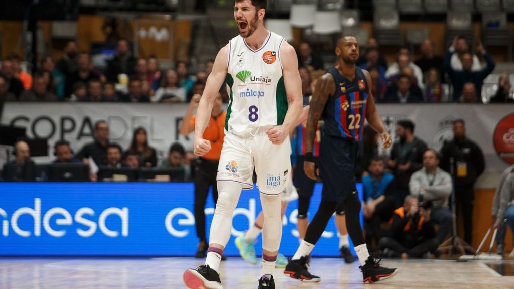 Así vivió la afición de Unicaja la victoria ante el Barça en la Copa ACB