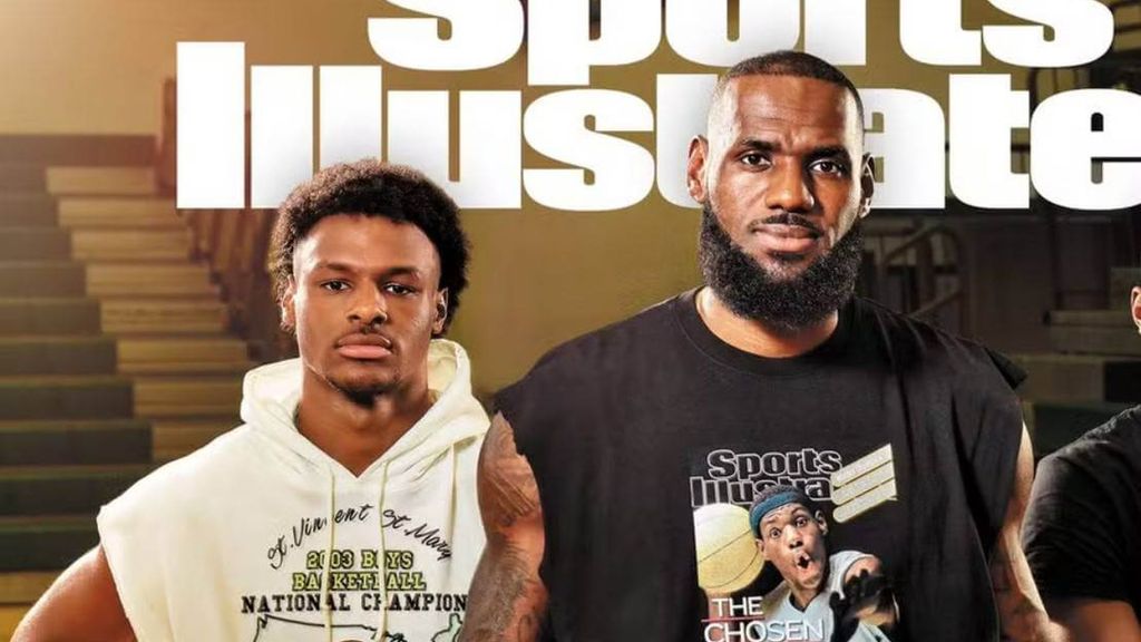 Los Ángeles Lakers le regalan a LeBron el fichaje de Bronny James en el draft