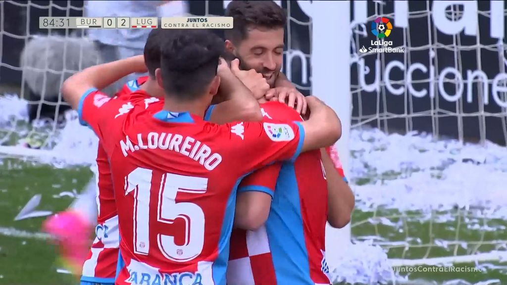 Burgos 0-1 Lugo: Resumen del partido