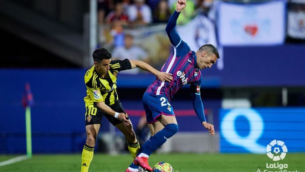 Eibar 1-1 Real Zaragoza: Resumen del partido