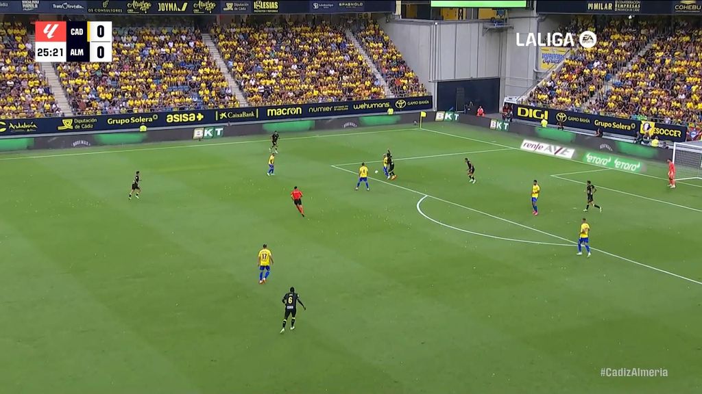 Cádiz 1-1 Almería: Resumen del partido
