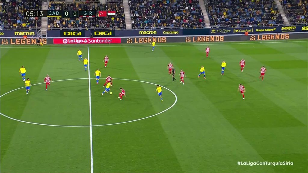 Cádiz 2-0 Girona: Resumen del partido