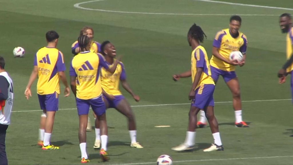 Los vaciles a Camavinga no cesan: el francés, objeto de burla de sus compañeros por su peinado