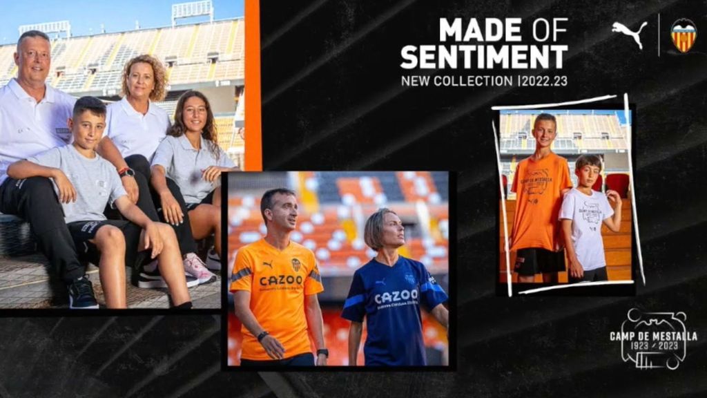 Camiseta homenaje a Mestalla 2022-23