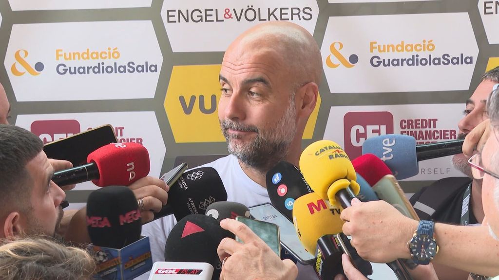 Pep Guardiola habla de Cancelo y Gündogan