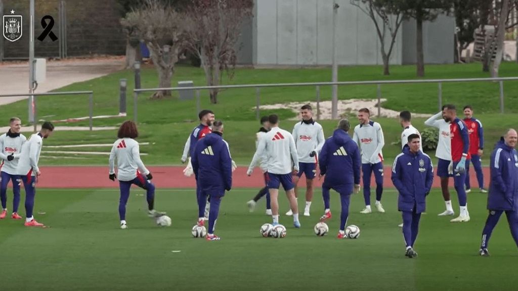 La Selección se divierte antes de jugar en Dinamarca