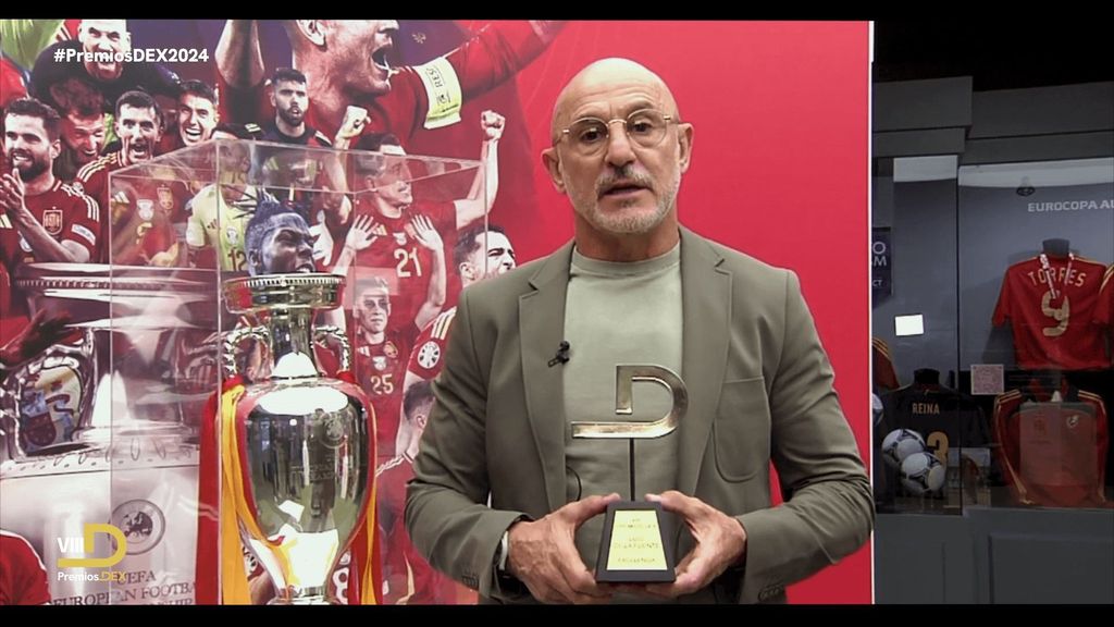 Premios DEX 2024: Luis de la Fuente, premio 'Excelencia'