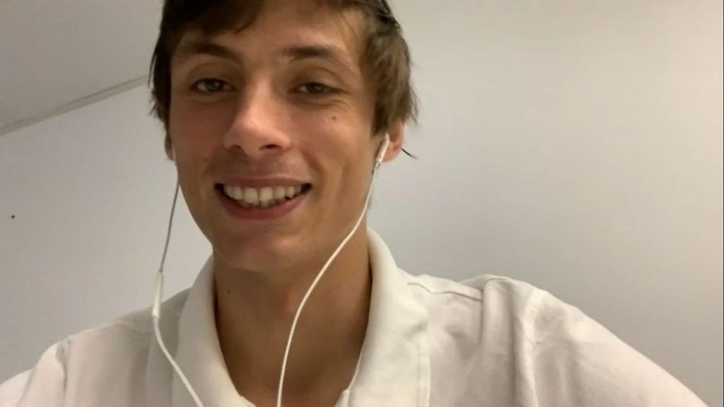 La felicidad de Robin Le Normand tras ganar la Copa del Rey