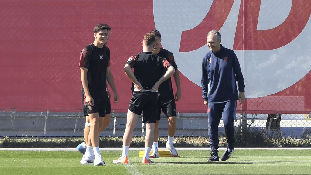 Entrenamiento del Sevilla 15/05/25