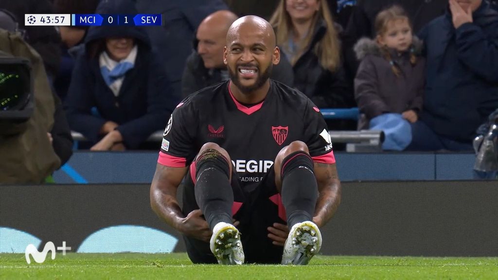 Manchester City-Sevilla FC: la lesión de Marcao