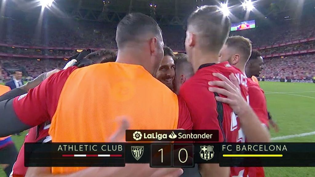 Resumen: Athletic de Bilbao 1-0 FC Barcelona