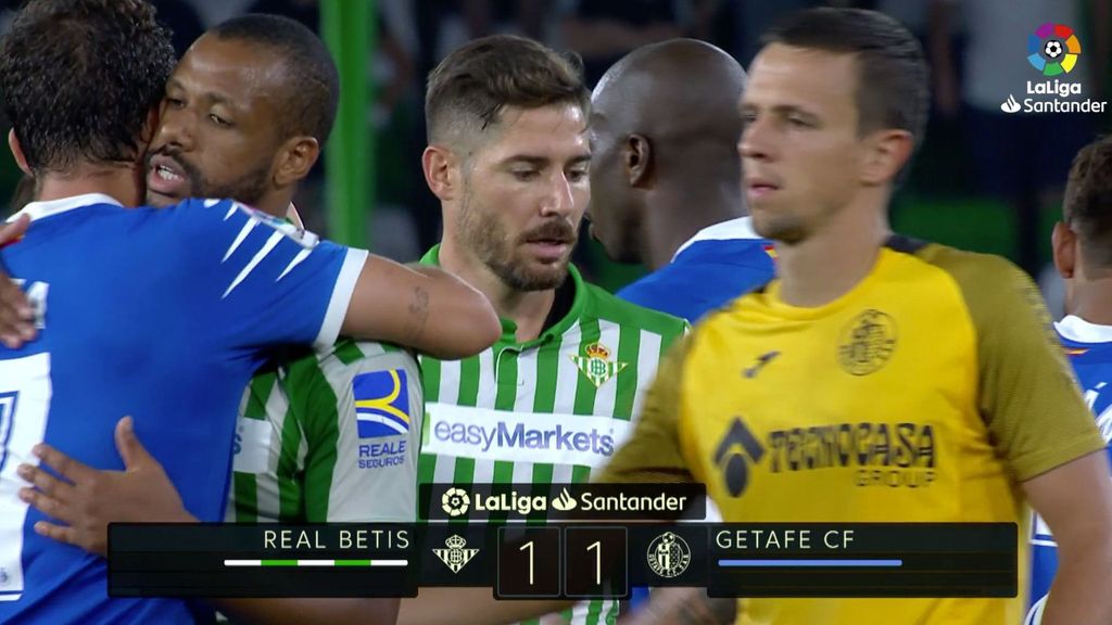 Betis 1-1 Getafe: Resumen del partido
