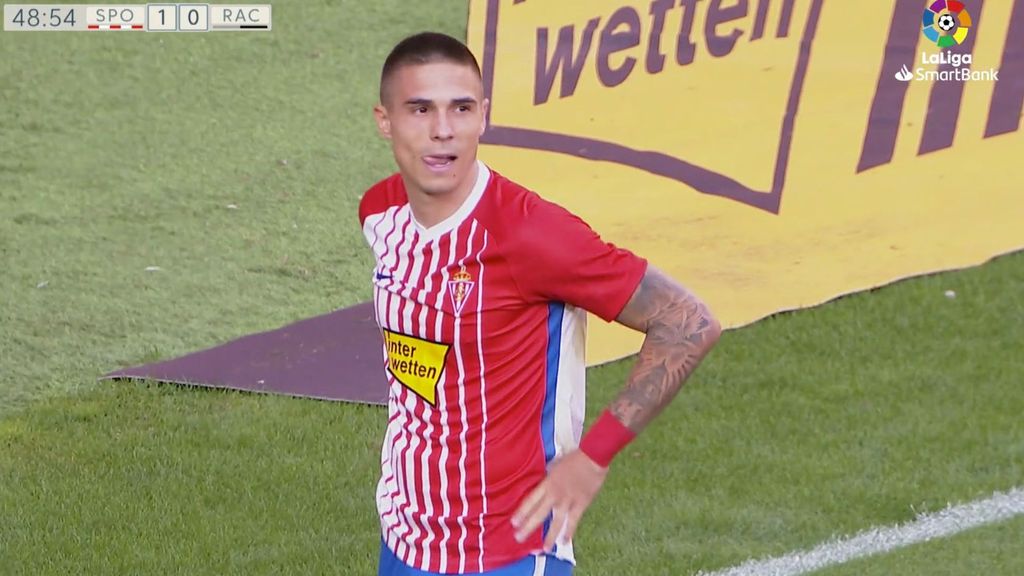 Sporting de Gijón 1-1 Racing de Santander: Resumen del partido