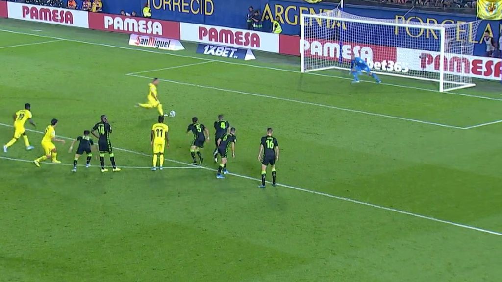 Villarreal 2-1 Betis: Gol de Cazorla