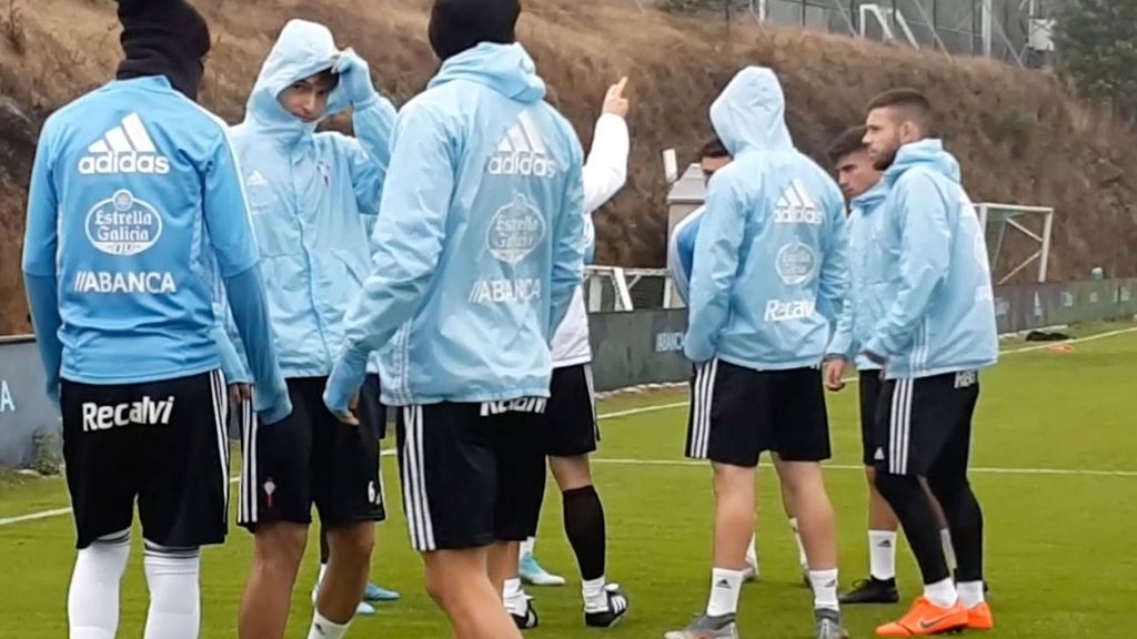 Entrenamiento del RC Celta de Vigo