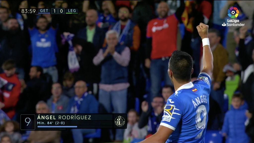 Getafe 2-0 Leganés: Video, goles y resumen del partido (Jornada 9)