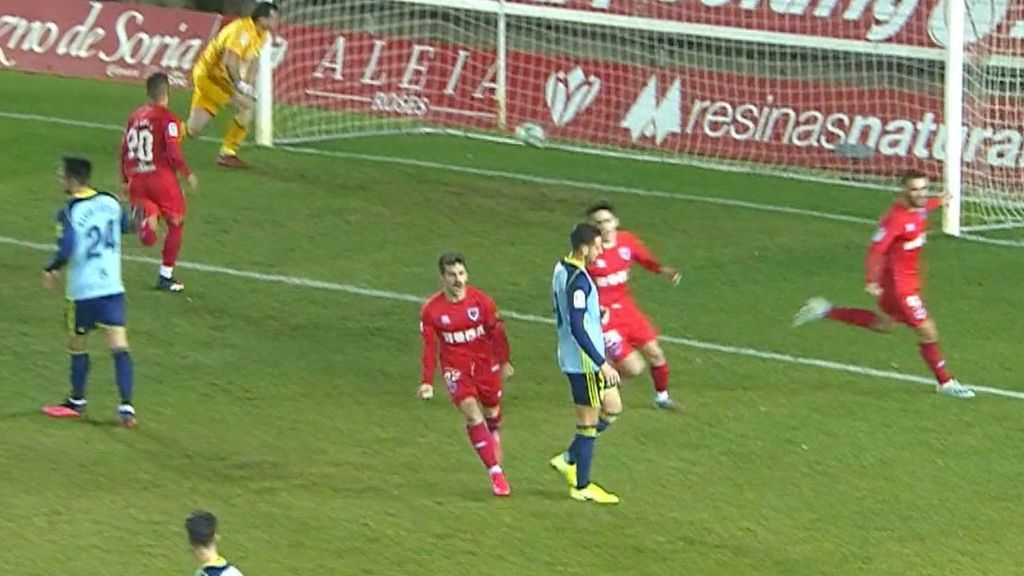 Numancia 1-1 Almería: Resumen del partido