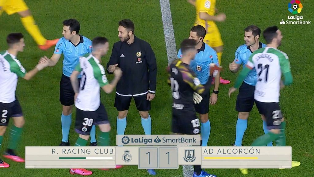 Racing 1-1 Alcorcón: Resumen del partido