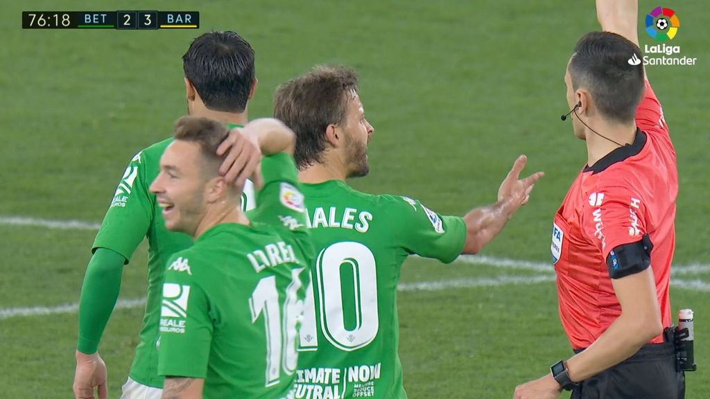 Betis-Barcelona: Expulsión de Fekir