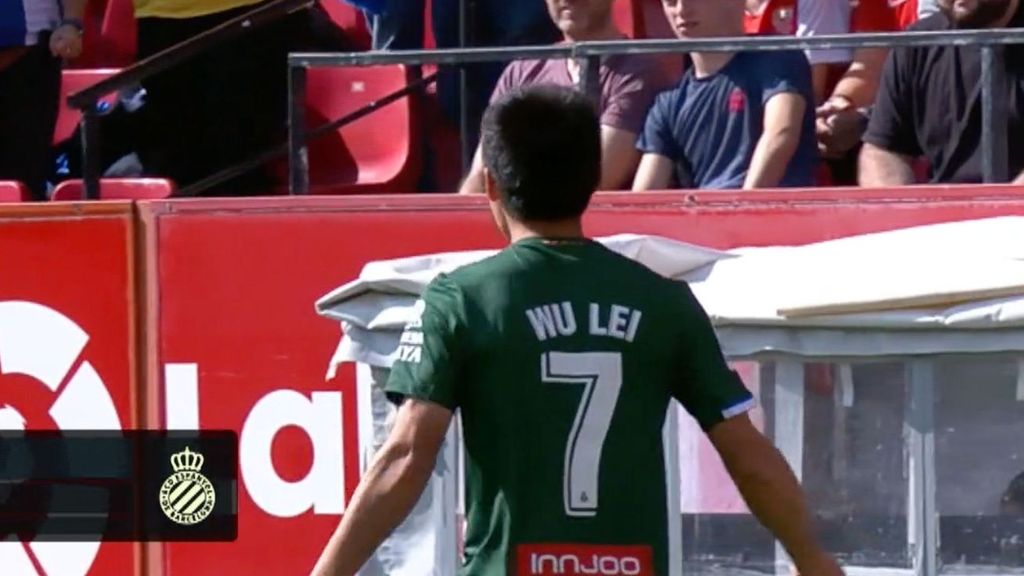 Sevilla 1-2 Espanyol: Gol de Wu-Lei