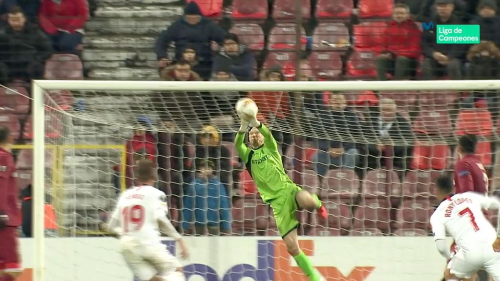 Cluj-Sevilla: Ocasión de Rony Lopes