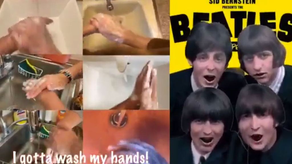 La versión de los Beattles para frenar el coronavirus