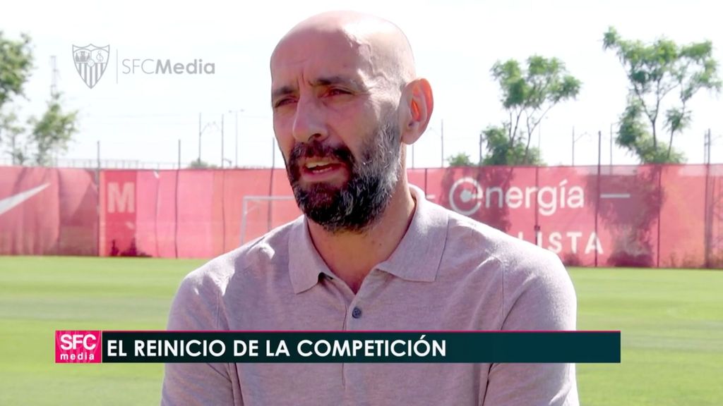 Monchi hace balance de la vuelta a los entrenamientos en el Sevilla FC