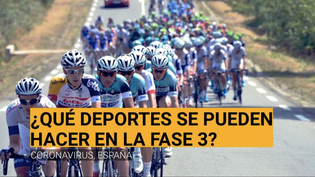 ¿Qué deportes se pueden hacer en la Fase 3?