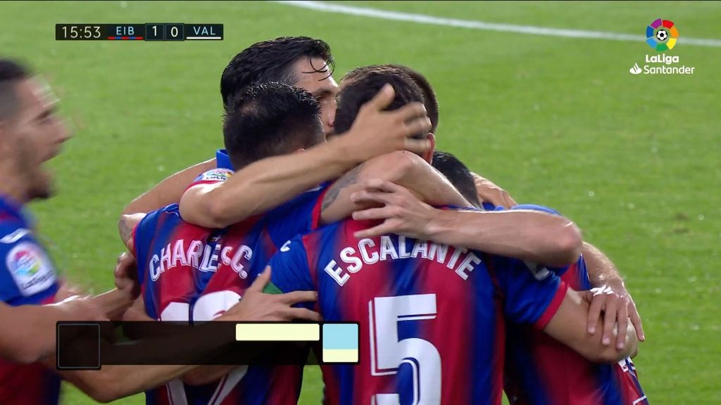 Eibar-Valencia: Resumen 1-0