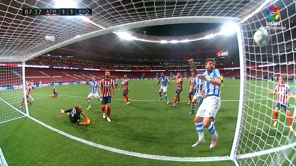 Atlético de Madrid 1-1 Real Sociedad: Gol de Januzaj